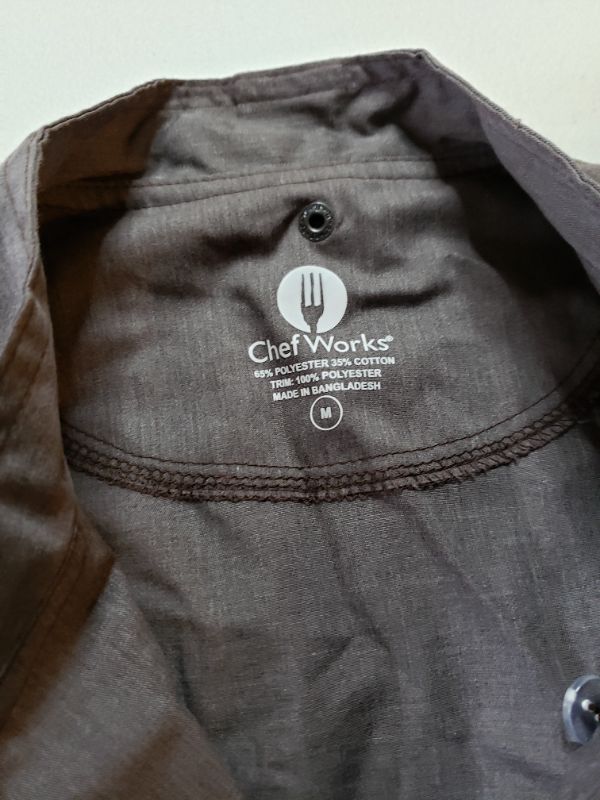 Photo 2 of Chef Works Zippered Chef's Jacket. Size M. 