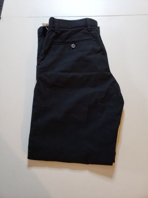 Photo 1 of Men's Amazon Essentials Black Khaki Style Pant, Size 28x30