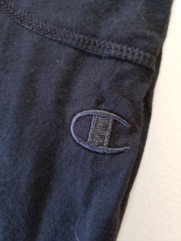 Photo 2 of Champion Draw String Black Sweat Pant, Size M.