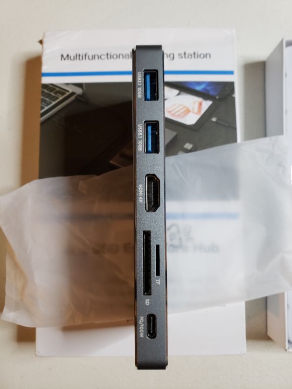 Photo 4 of Multi-Functioning Docking Station M.2 SSD Enclosure Hub