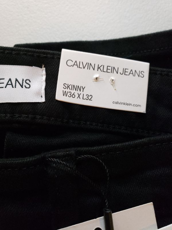 Photo 2 of Calvin Klein Men's Skinny Fit Jeans. Size 36x32.
