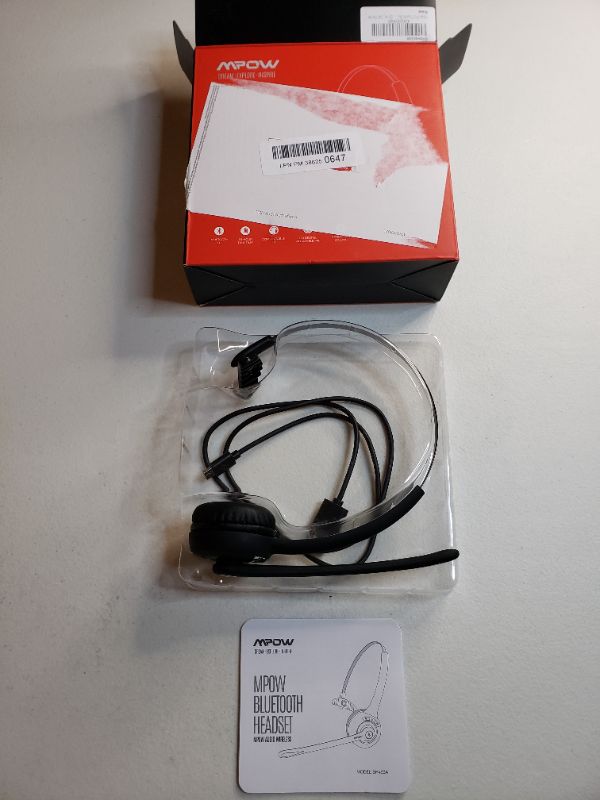 Photo 1 of MPOW Bluetooth Headset, Audio Wireless.