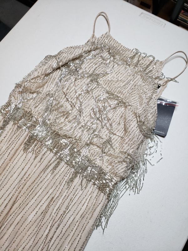 Photo 2 of Adrianna Papell Women's Beaded Long Dress. SIZE 4 US.
