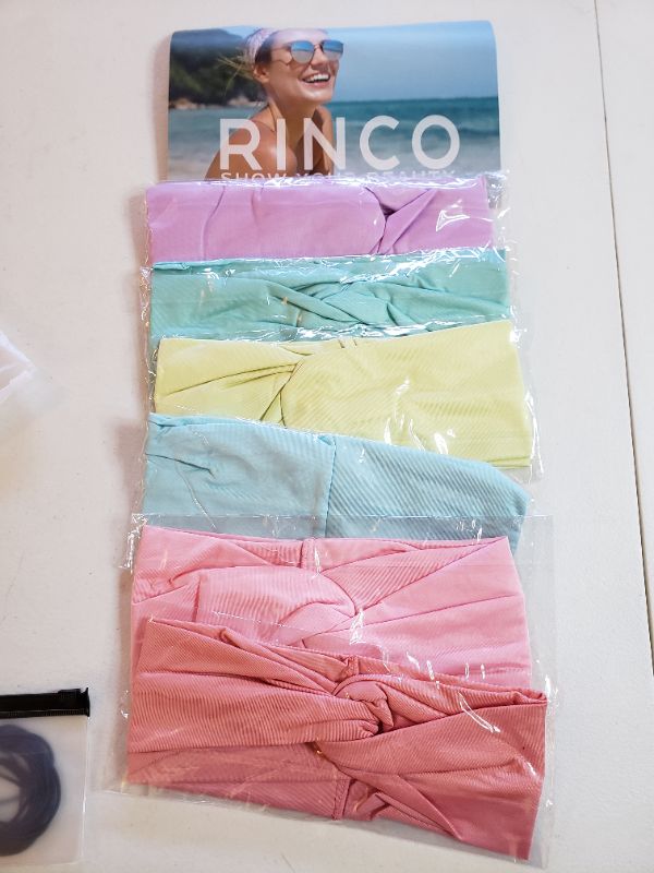 Photo 1 of RINCO HEADBANDS FOR WOMEN, VARIOUS COLORS, SET OF 6.