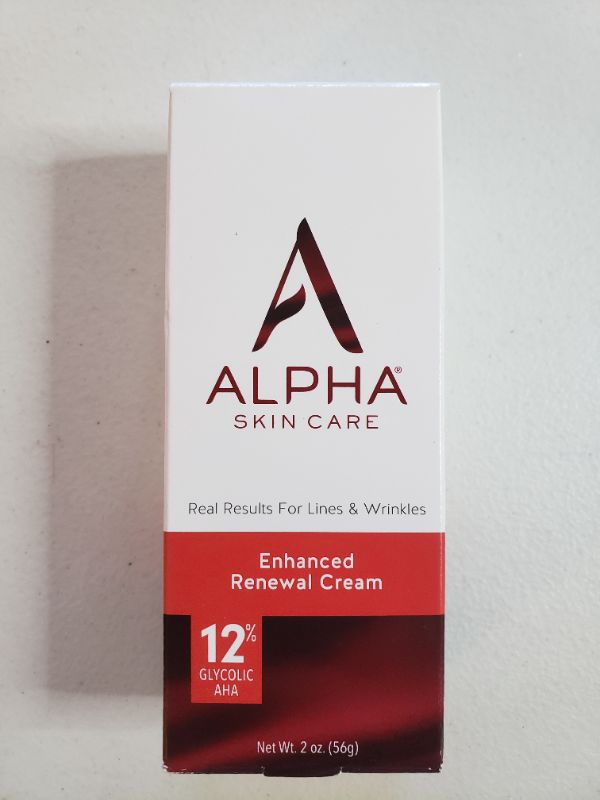 Photo 1 of Alpha Skin Care Enhanced Renewal Cream | Anti-Aging Formula | 12% Glycolic Alpha Hydroxy Acid (AHA) | Reduces the Appearance of Lines & Wrinkles | For Normal to Dry Skin | 2 Oz
