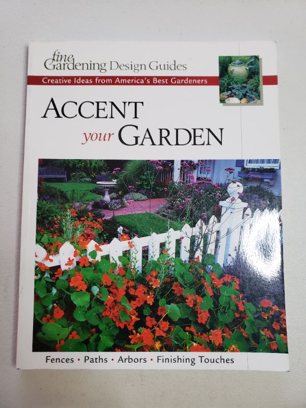 Photo 1 of ACCENT YOUR GARDEN PAPERBACK BOOK. 