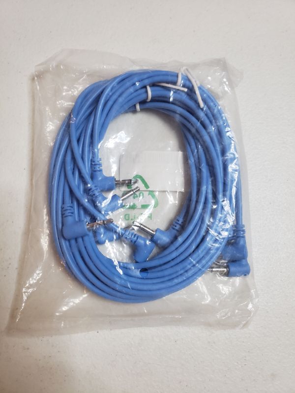 Photo 2 of MONO CABLE 5 PACK, BLUE.