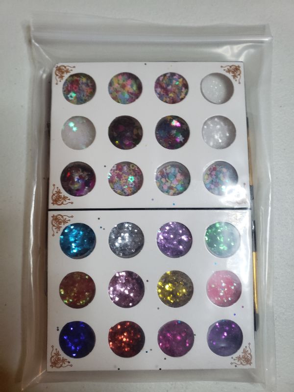 Photo 1 of CHUNKY GLITTER SEQUIN KIT.