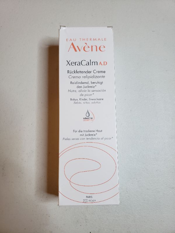 Photo 1 of Eau Thermale Avene XeraCalm A.D Lipid-Replenishing Cream, Atopic Dermatitis, Eczema-Prone, No Preservatives, Fragrance-Free, 6.7 oz.
