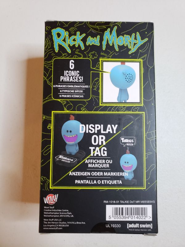 Photo 2 of RICK AND MORTY MR. MEESEEKS TALKIE