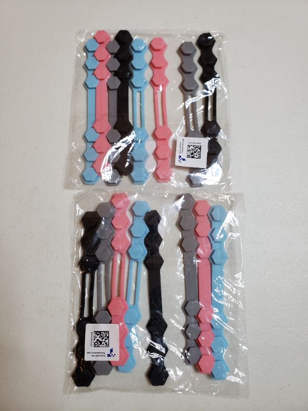 Photo 1 of SILICONE STRAPS FOR GLASSES AND MASKS. 2 PACKAGES.