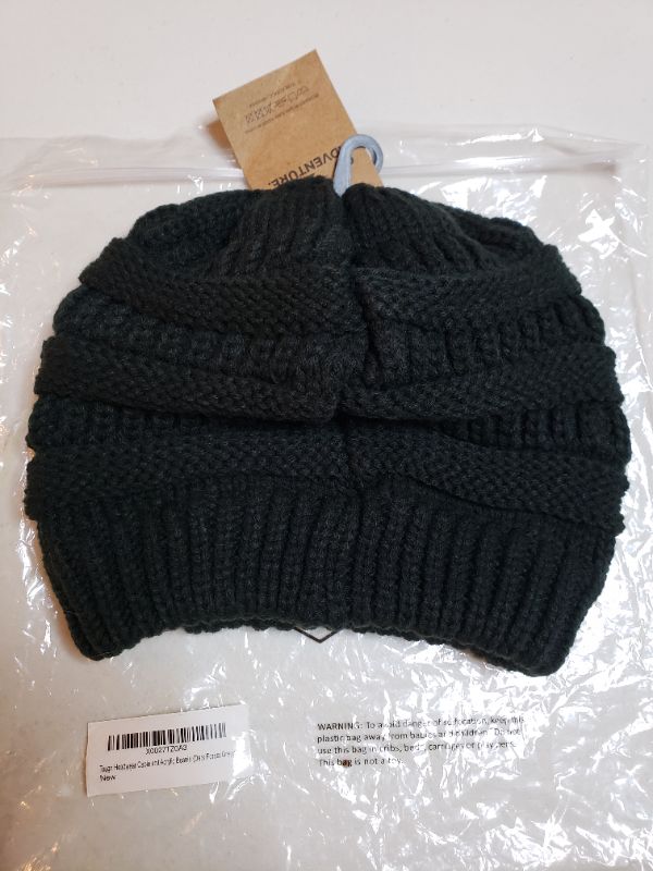 Photo 2 of Winter Beanie Knit Hats for Men & Women - Merino Wool Ribbed Cap - Warm & Soft Stylish Toboggan Skull Caps for Cold Weather
