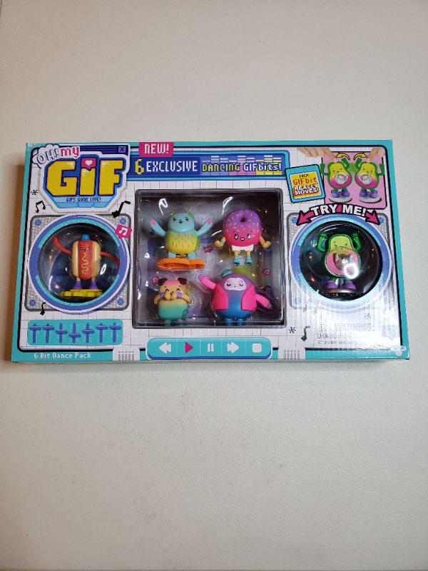 Photo 1 of OH! MY GIF Moving Collectibles Toy with 6 Exclusive Dancing GIFbits, Multicolor (24116)
