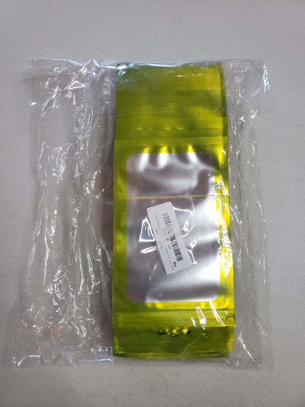 Photo 1 of 100 RESEALABLE MYLAR BAGS.