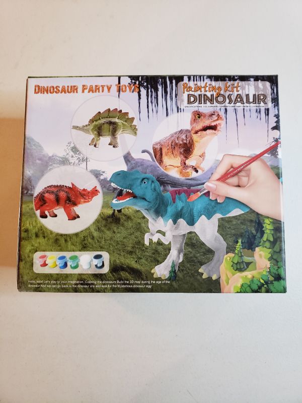 Photo 1 of DINOSAUR PARTY TOYS DINOSAUR PAINTING KIT