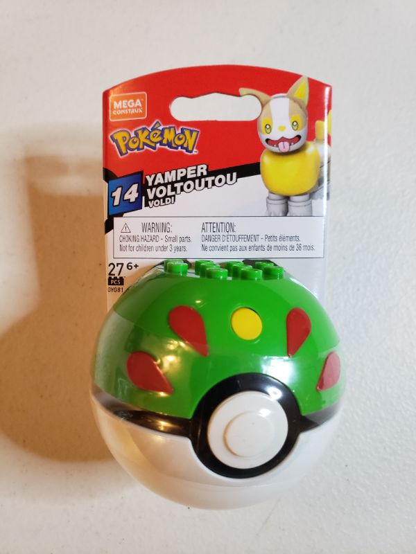 Photo 1 of Mega Construx Pokemon Yamper Poke Ball Building Set
