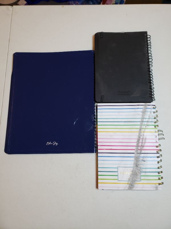 Photo 2 of 2022 MONTHLY PLANNERS, LOT OF 3