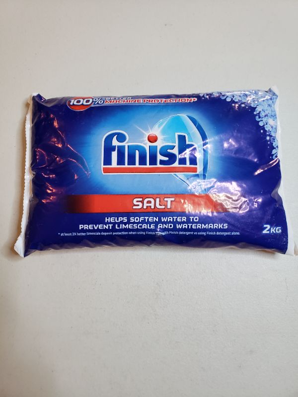 Photo 1 of FINISH 2KG DISHWASH SALT N04130 (Pack of 1)
