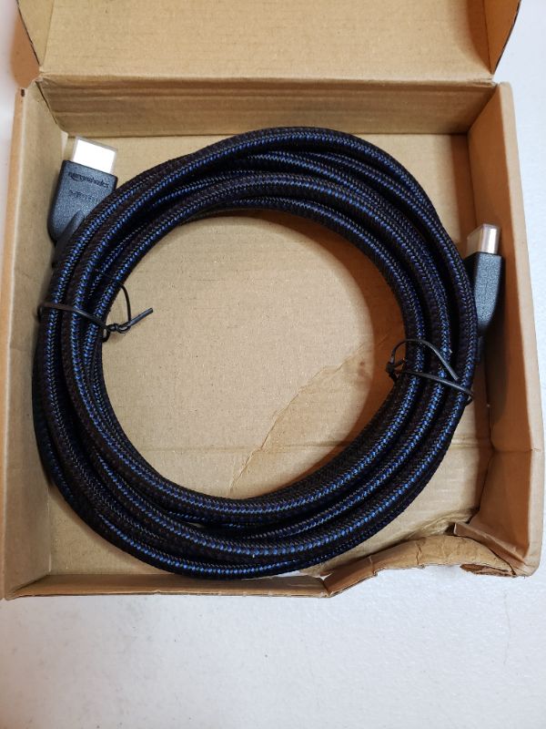 Photo 1 of BRAIDED 4K HDMI TO HDMI CABLE, 10 FT.