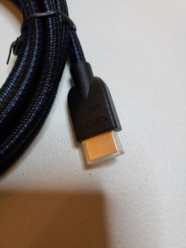Photo 1 of BRAIDED 4K HDMI TO HDMI CABLE, 10 FT.