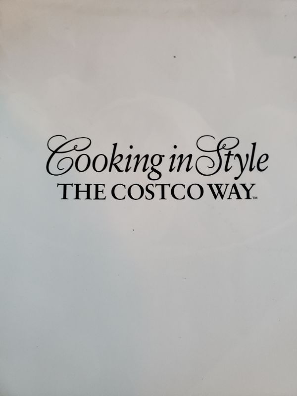 Photo 3 of COOKING IN STYLE THE COSTCO WAY PAPERBACK BOOK. COVER DAMAGE. USED.