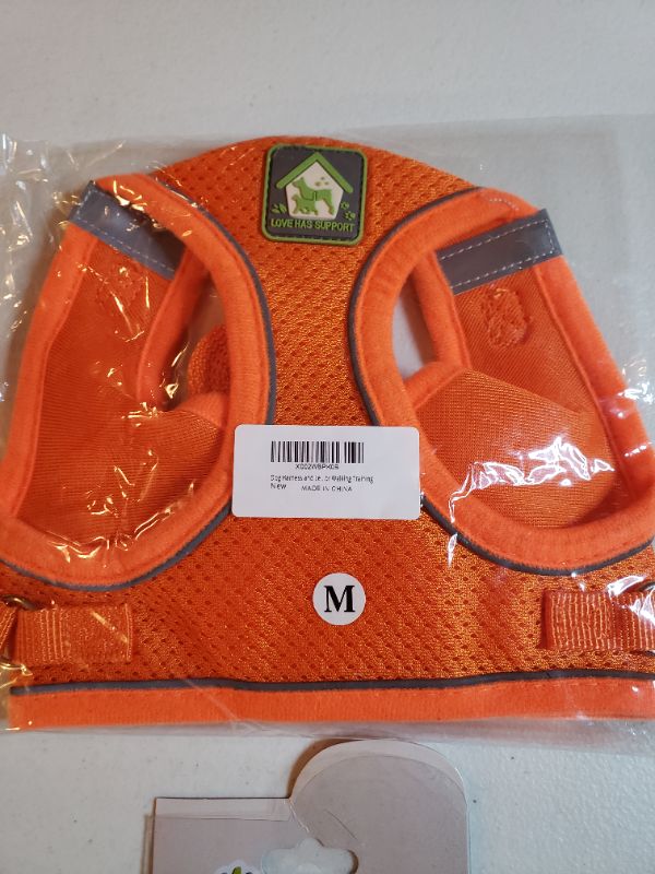 Photo 2 of DOG HARNESS AND LEASH SET, ORANGE SIZE M & NAIL CLIPPER & FILE SET.