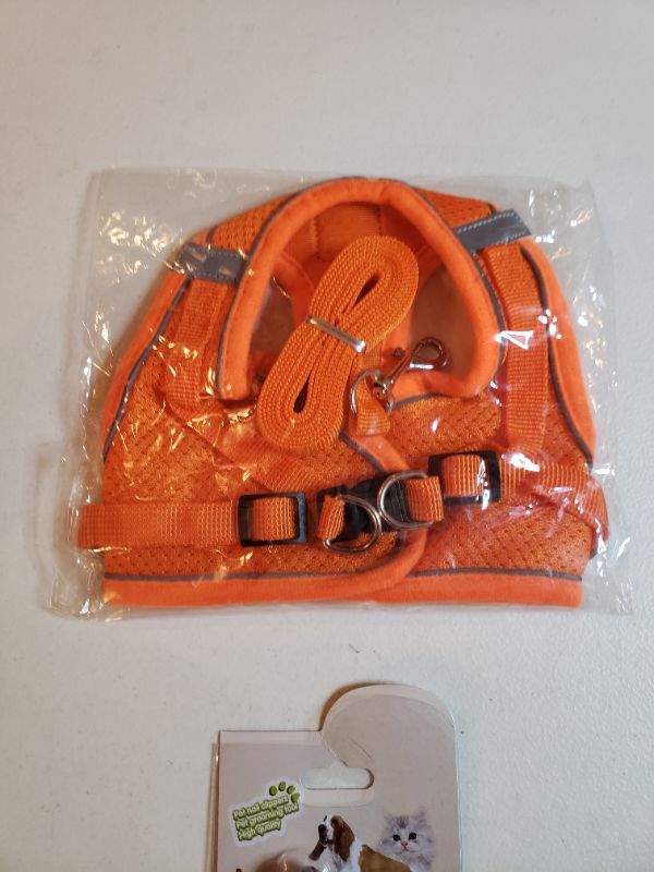 Photo 3 of DOG HARNESS AND LEASH SET, ORANGE SIZE M & NAIL CLIPPER & FILE SET.