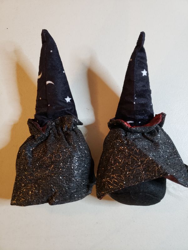 Photo 2 of 6.5" HALLOWEEN GNOME ORNAMENTS, 2 PACK.