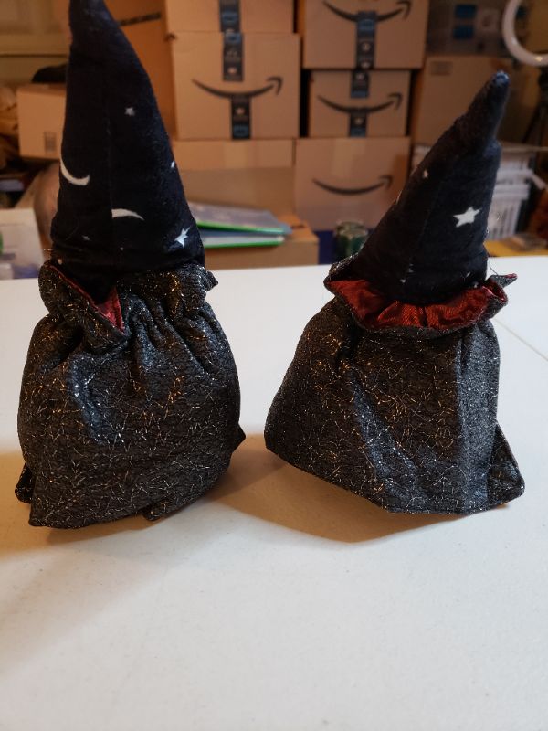 Photo 3 of 6.5" HALLOWEEN GNOME ORNAMENTS, 2 PACK.