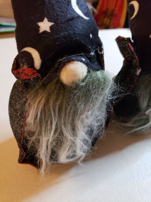 Photo 3 of 6.5" HALLOWEEN GNOME ORNAMENTS, 2 PACK.