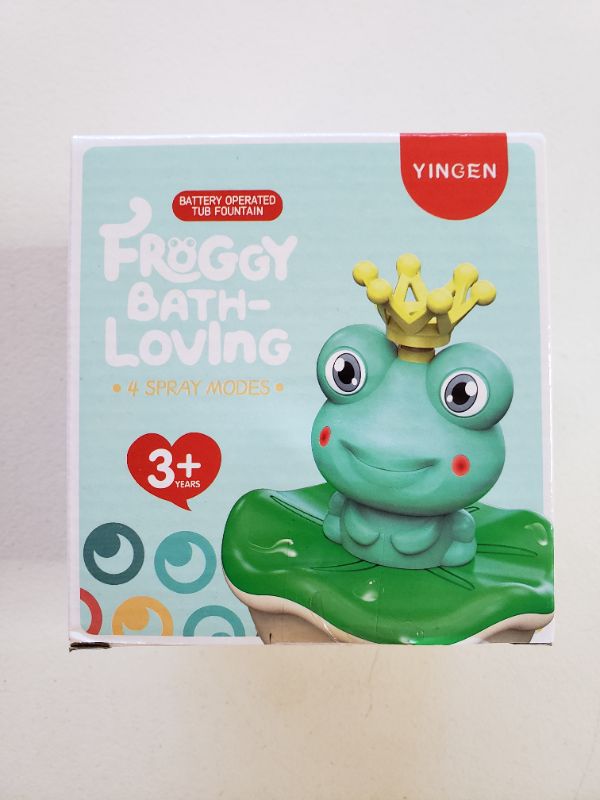 Photo 1 of CHILDREN'S FROGGY BATH TOY, AGES 3+