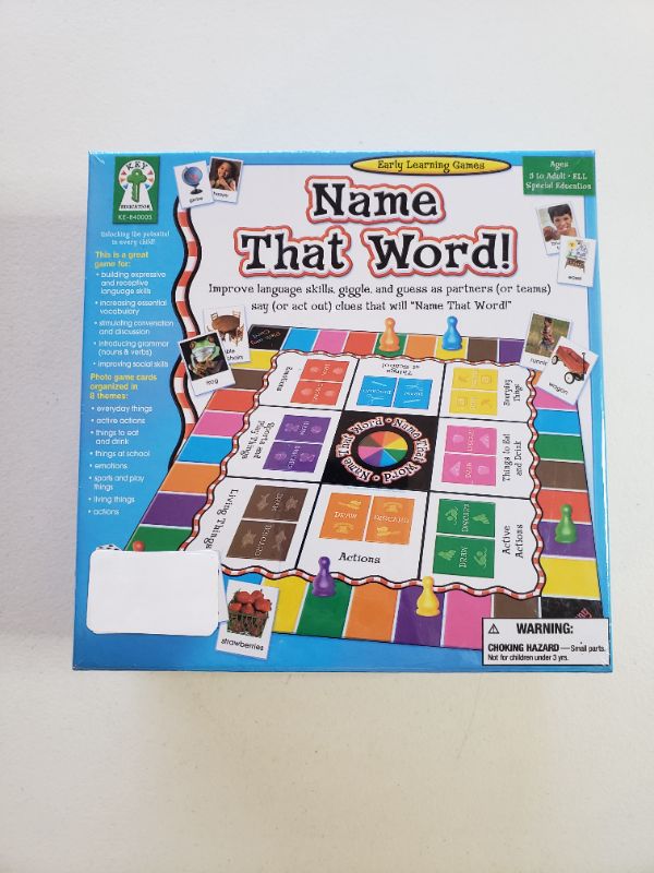 Photo 1 of Name That Word (Early Learning Games) Game – February 19, 2008
