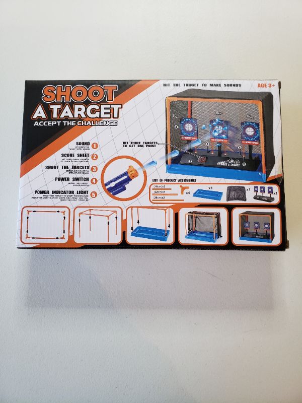 Photo 2 of ELECTRONIC SHOOT A TARGET GAME, AGES 3+/