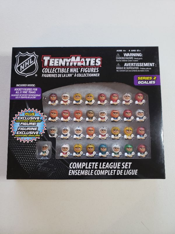 Photo 1 of NHL TEENYMATES COLLECTIBLE NHL FIGURES SERIES 2 GOALIES.