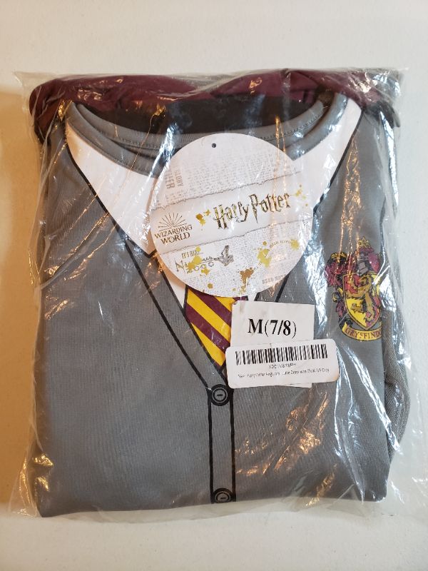 Photo 1 of HARRY POTTER HOGWART'S COSTUME DRESS WITH CLOAK SIZE M 7/8 GREY.