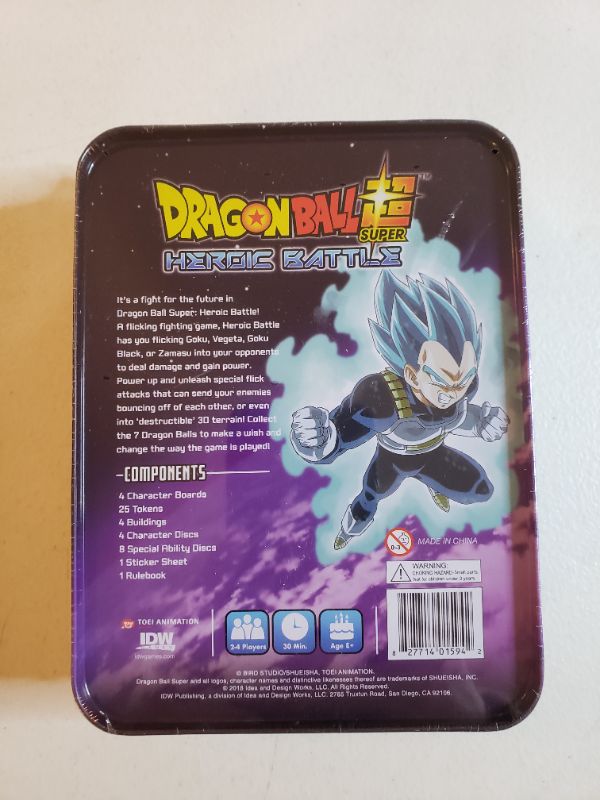 Photo 2 of DRAGON BALL Z SUPER HEROIC BATTLES GAME.