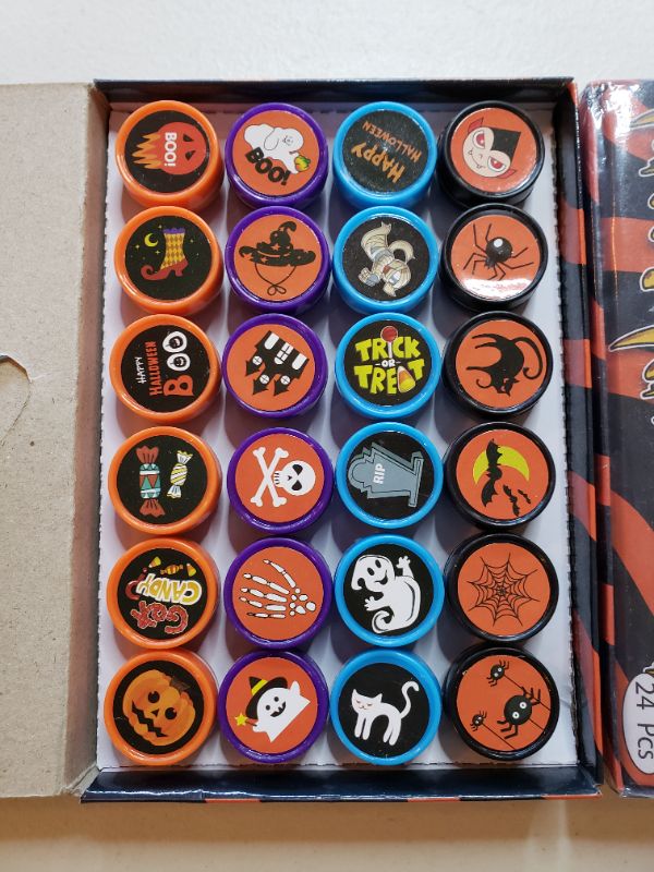 Photo 1 of ASSORTED HALLOWEEN STAMPS FOR FUN OR CRAFTING. 2 BOXES.