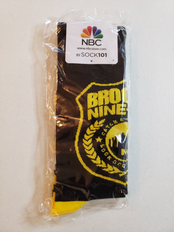 Photo 1 of Brooklyn Nine-Nine Badge Striped Socks
