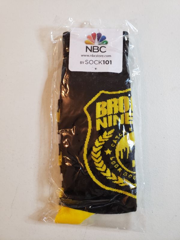 Photo 1 of Brooklyn Nine-Nine Badge Striped Socks
