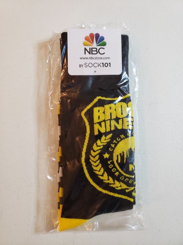 Photo 1 of Brooklyn Nine-Nine Badge Striped Socks
