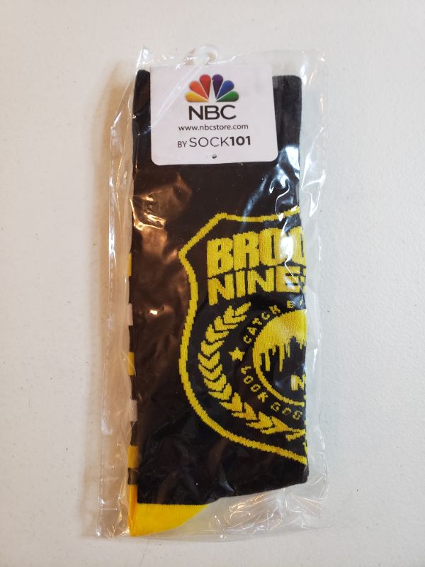 Photo 1 of Brooklyn Nine-Nine Badge Striped Socks
