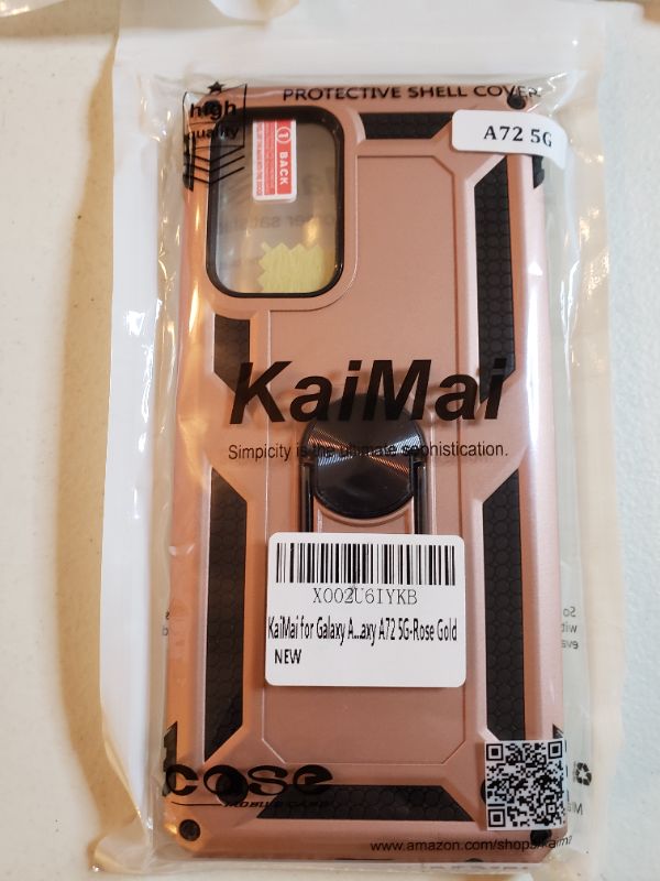 Photo 2 of SAMSUNG GALAXY A72 5G SMARTPHONE CASES, ROSE GOLD, LOT OF 3.