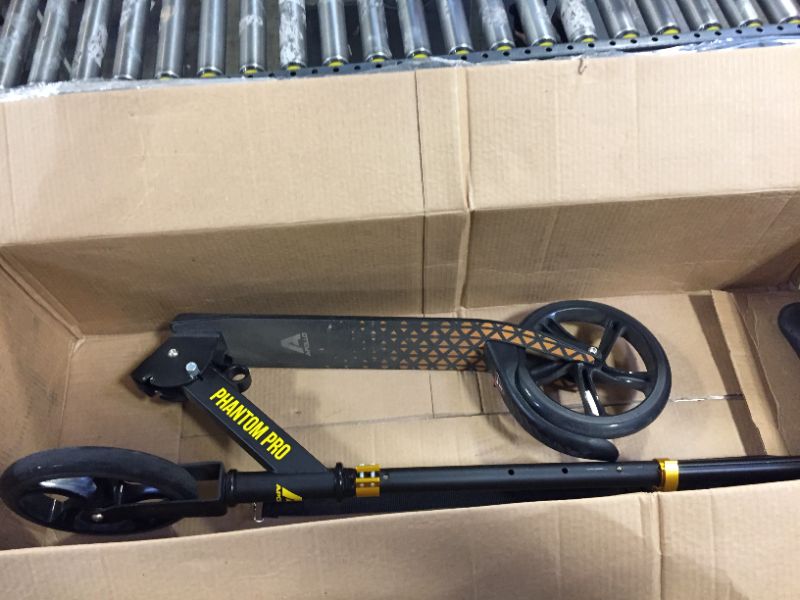 Photo 1 of APOLLO Adult Scooter - Folding Kick Scooter for Adults, Teens & Kids Ages 6 Years and up with Big Wheels (XXL), Foldable Kick Scooters with LED Light Up Wheel Options, Scooter for Adults 220 lbs

