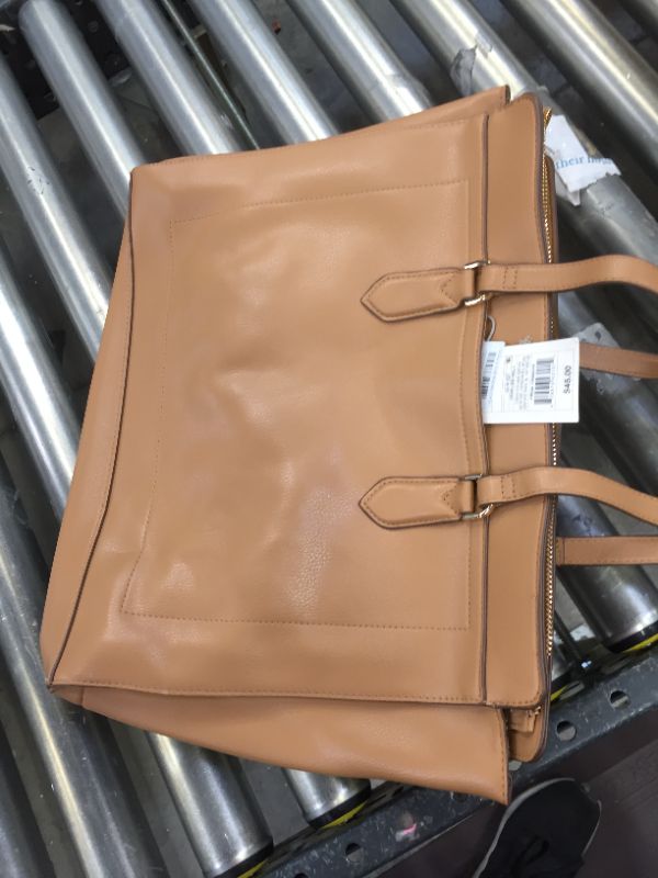 Photo 2 of Zip Closure Tote Handbag - A New Day Caramel