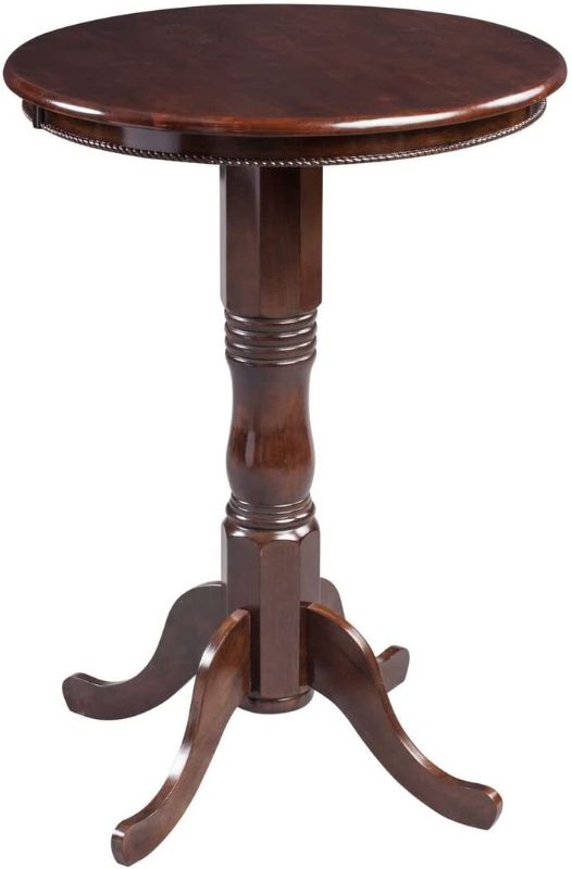Photo 1 of Boraam Spectator Pub Table, Cappuccino--partial set look for full set 
