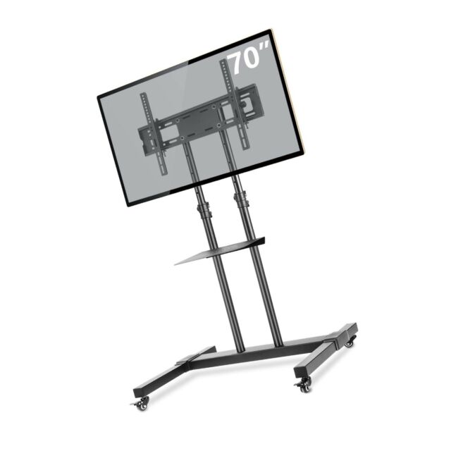 Photo 1 of TAVR MT1001 TV Adjustable Floor Stand - Black
