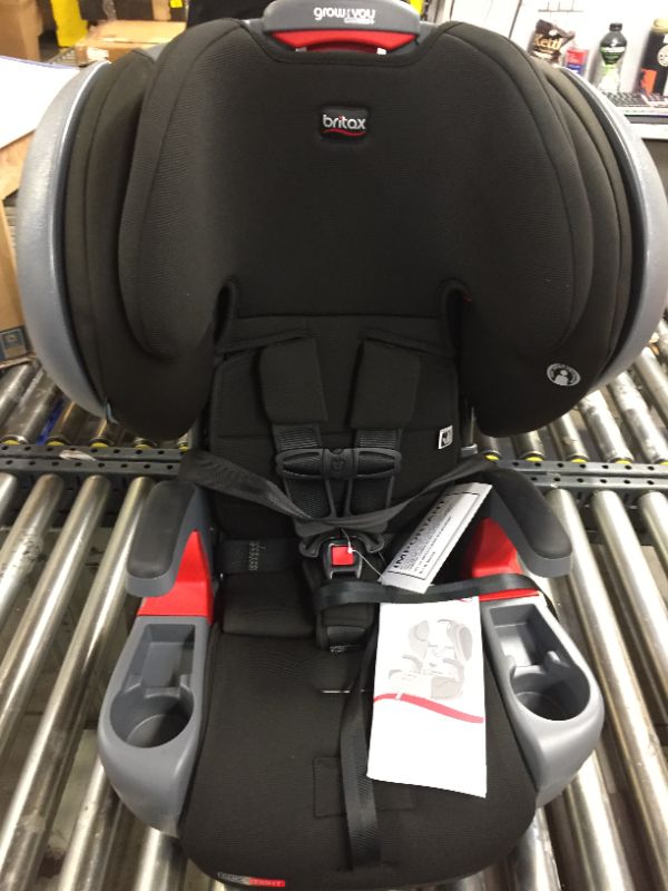 Photo 2 of Britax Highpoint 2-Stage Belt-Positioning Booster Car Seat, Cool Flow Gray - Highback and Backless Seat
