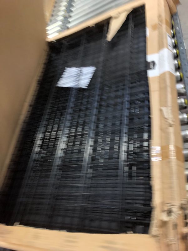 Photo 2 of AmazonBasics Double-Door Folding Metal Dog Crate - 48 Inches