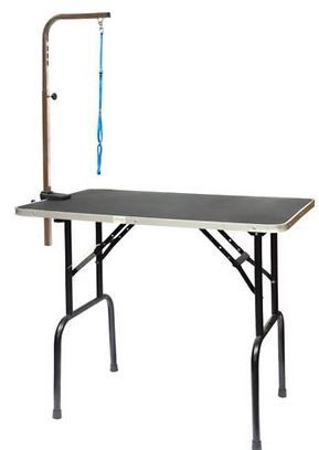 Photo 1 of Go Pet Club Dog Grooming Table with Arm
