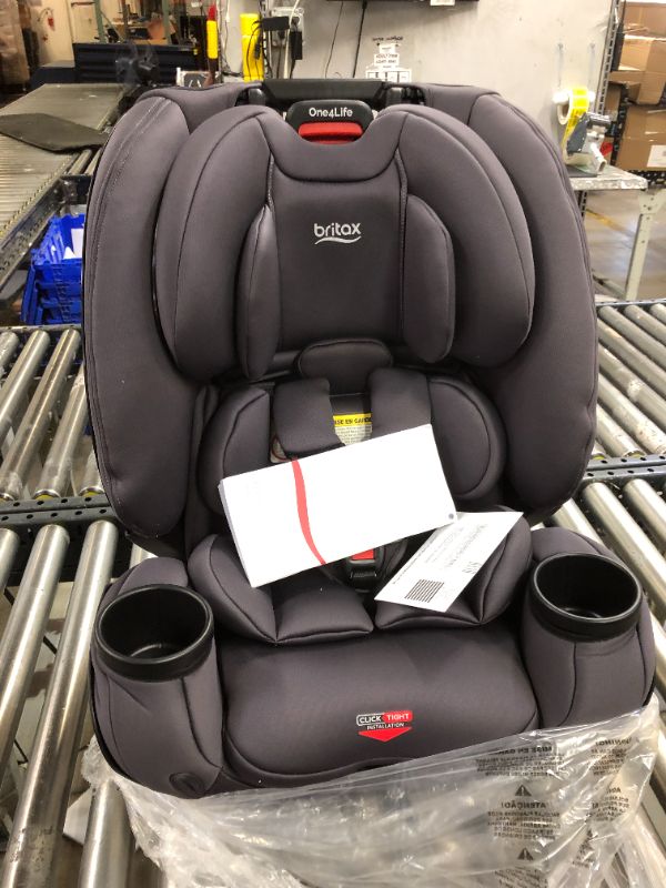 Photo 2 of Britax One4Life ClickTight All-In-One Car Seat – 10 Years of Use – Infant, Convertible, Booster – 5 to 120 Pounds - SafeWash Fabric,...
